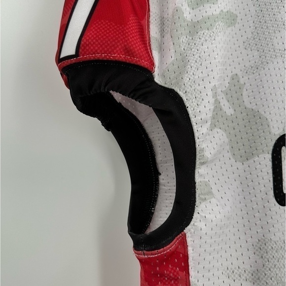 ADIDAS Football Shocklite Filthyquick Cardinals Gray/White Jersey NWT Men’s L - Picture 8 of 10